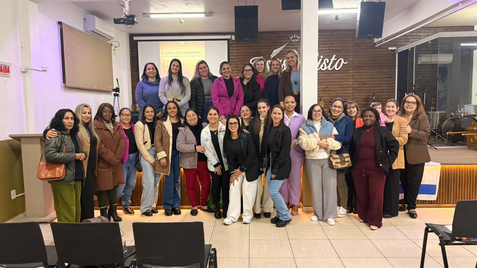 Mulheres da IERD reunidas