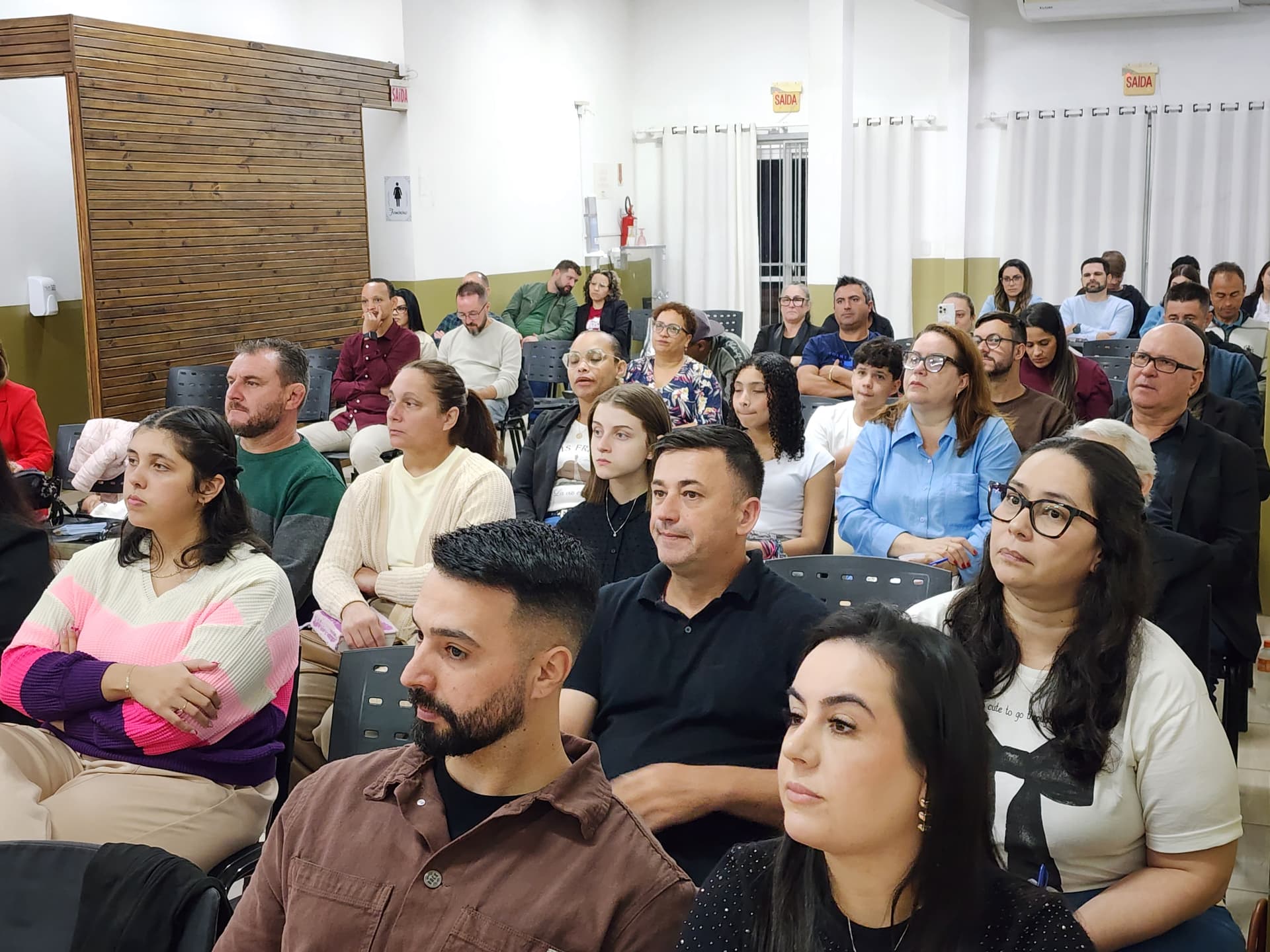 Famílias reunidas na IERD