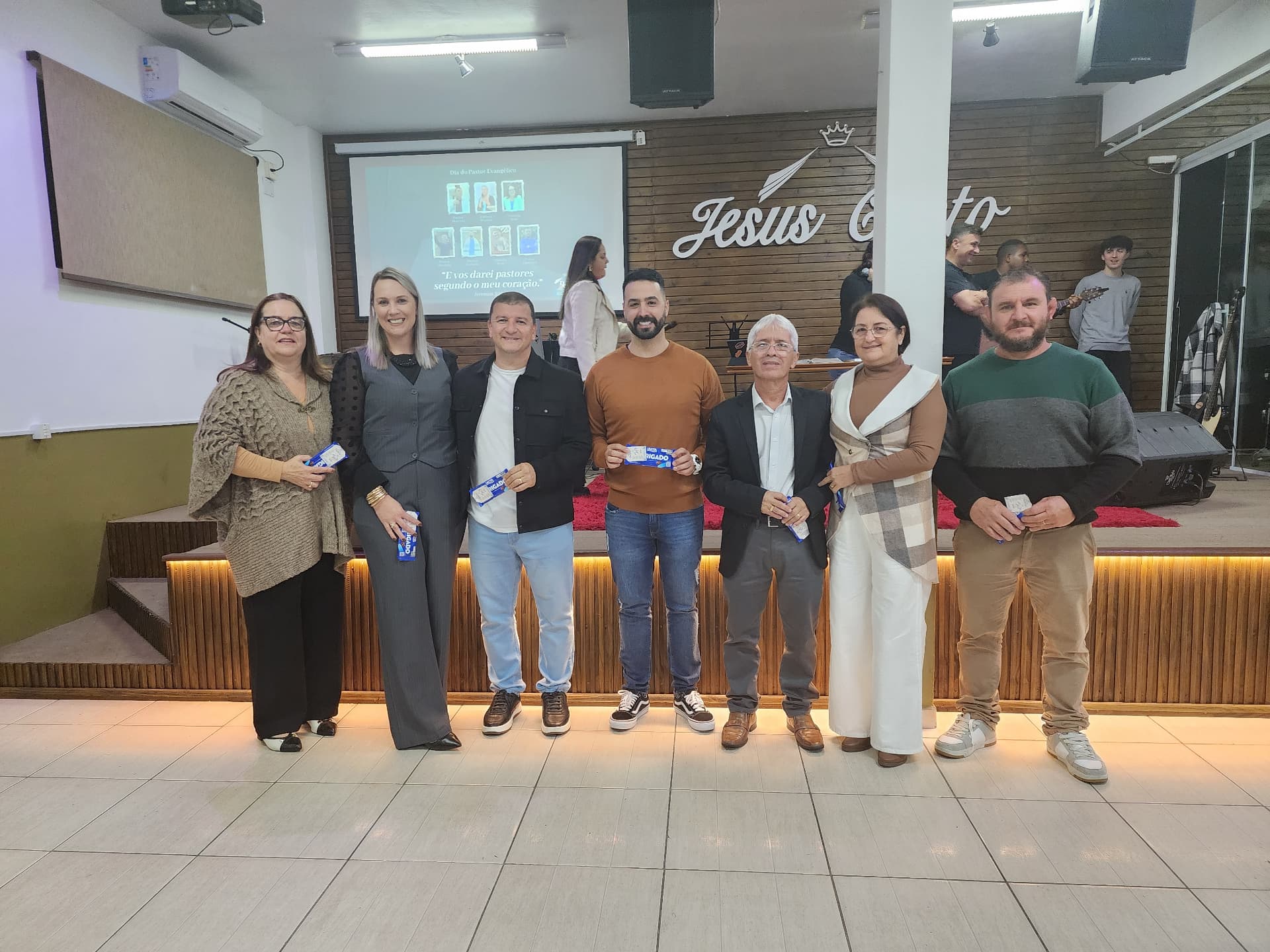 Pastores da IERD reunidos